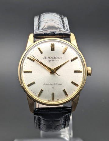 Seiko - Crown Special - 23 Jewels - 14K Gold Filled - Zonder