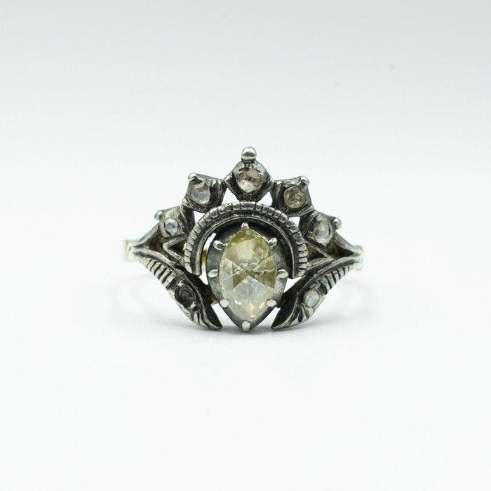 Bague - 14 carats Or jaune, Argent, Bijoux, Sacs & Beauté, Bagues