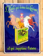 Yacco Huile qui donne des chevaux reclamebord, Verzenden, Nieuw