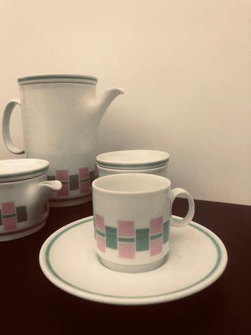 Richard Ginori - Service à café (15) - Porcelaine