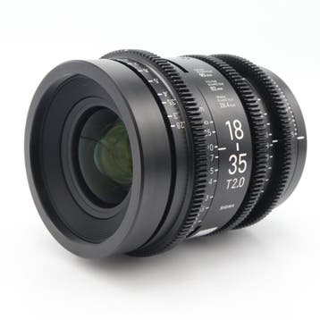 Sigma 18-35mm T2 Cine High Speed Zoom Canon EF | Tweedehands, TV, Hi-fi & Vidéo, Verzenden