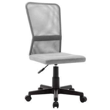 vidaXL Kantoorstoel 44x52x100 cm mesh stof grijs, Verzenden