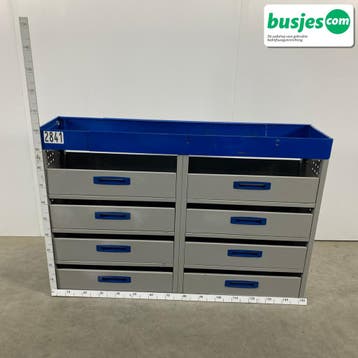 Service systeem bus inrichting 1520x360x1050mm (2841), Verzenden, Gebruikt