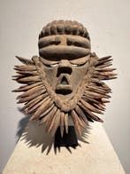 Dansmasker - Bassa Gere - Ivoorkust, Antiquités & Art