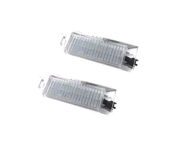 Éclairage Plaque D´immatriculation Led Pour Fiat Grande Punt, Verzenden