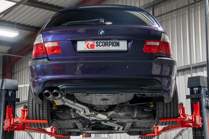 BMW E46 320/325/330 | Cat-back systeem Scorpion Performance, Autos : Pièces & Accessoires, Systèmes d'échappement, Envoi