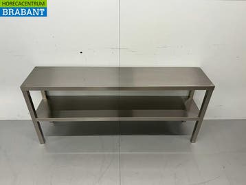 Pont détagère double en acier inoxydable 160 x 35 x 70 cm, Verzenden