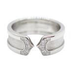Cartier - Ring - C2 Ring - 18 karaat Witgoud -, Nieuw