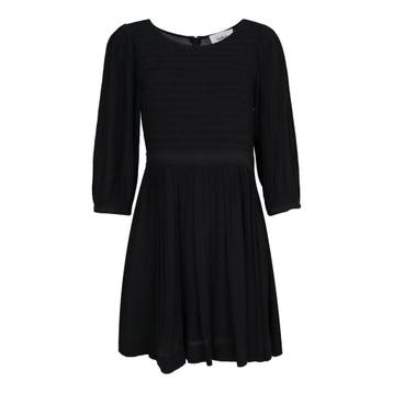 Ba&sh • korte zwarte jurk Neda • 34 (1), Verzenden, Zwart, Maat 42/44 (L), Nieuw