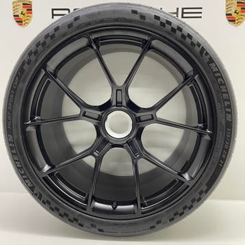 Porsche 992 GT3 ORIGINELE 20/21inch met NIEUWE zomerbanden, Autos : Pièces & Accessoires, Ophalen, Banden en Velgen