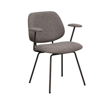 Stoel Loreto | Mushroom | Royal Boucle | Brons Metalen, Verzenden