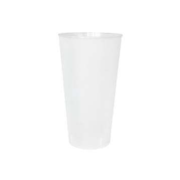 Frosted Cups Herbruikbaar 500ml 20st, Verzenden