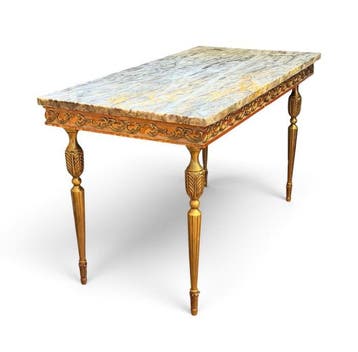 Table dappoint - Napoléon III - Bronze, Bois, Marbre, Antiquités & Art