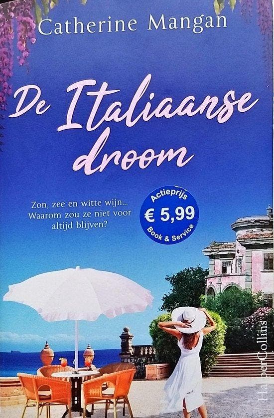 De Italiaanse droom 9789402710335 Catherine Mangan, Boeken, Romans, Zo goed als nieuw, Verzenden