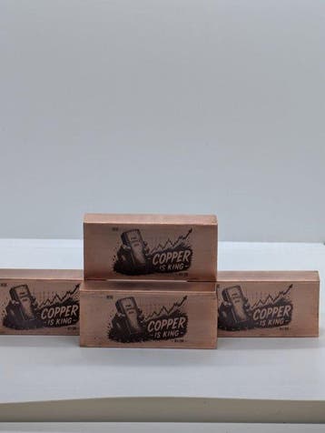 1 kilogram - Koper .999 - Zgg (Zonder minimumprijs)