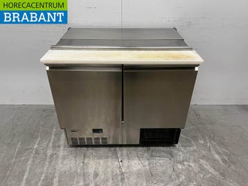 Table de travail réfrigérée Zanussi Saladette en acier, Verzenden