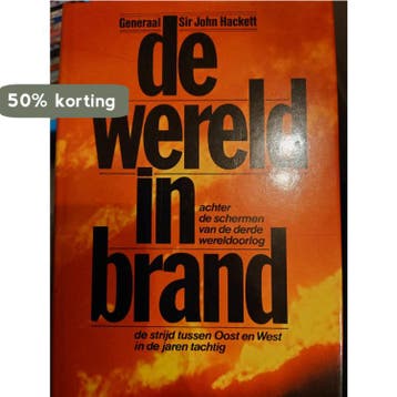 Wereld in brand 9789060454558 Hackett, Verzenden, Gelezen, Hackett