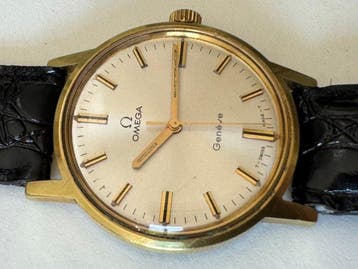 Omega - Geneve Swiss Dresswatch Vintage - 135.070 - Homme -, Handtassen en Accessoires, Nieuw