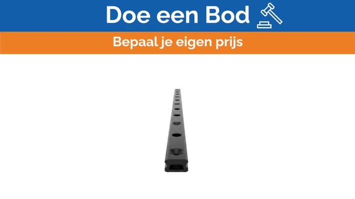 Bieden: Lewmar Size 0 Pre-Drilled Aluminium Plunger Track -, Sports nautiques & Bateaux, Voiles & Accessoires de voile, Enlèvement ou Envoi