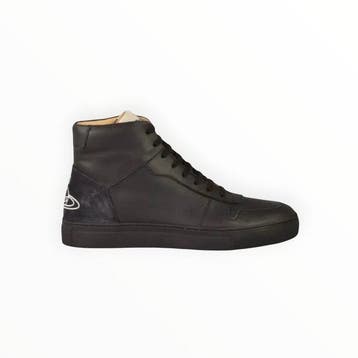 Vivienne Westwood - Classic Trainer High Top Black Calf, Nieuw