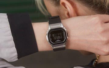 Casio - G-SHOCK GM-S5600 Metal Covered + Japan Rugby Digital, Nieuw