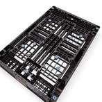Gebruikte Kunststof pallets roosterpallet, Articles professionnels, Ophalen of Verzenden