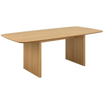 Rebellenclub Boden Eetkamertafel - 220 X 105 Cm - Eiken -, Verzenden