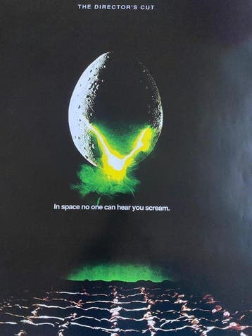 Ridley Scott - Original Movie Poster Special Edition 70X100, Nieuw