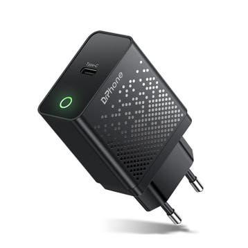 DrPhone HALO10 - 20W PD Snel Lader – USB-C Thuislader -, Verzenden