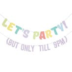 Gekleurde Slinger LetS Party! 2m, Verzenden, Nieuw