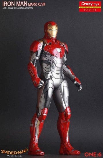 Crazy toys - Iron Man Mark 47 (Spider-Man: Homecoming, Nieuw