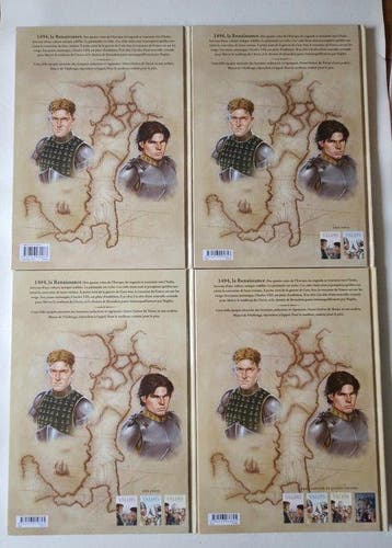 Valois T1 à T4 - Série complète - 4x C - 4 Album - Eerste, Boeken, Nieuw