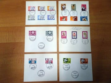 Belgique - FDCs - Souvenirs philatéliques, Postzegels en Munten, Postzegels | Europa | België, Gestempeld