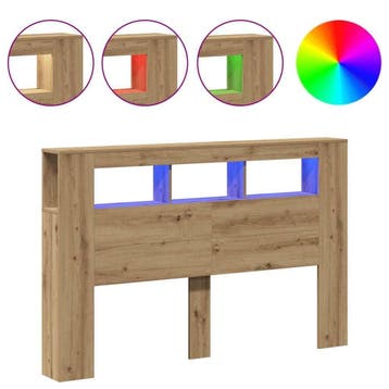 Eiken LED-Hoofdbord | Tweede kansje | OP = OP, Verzenden