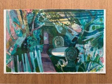 Camille Hilaire (1916-2004) - Le Jardin