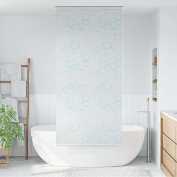 vidaXL Rolgordijn voor douche 100x240 cm bubbel, Huis en Inrichting, Verzenden, Nieuw