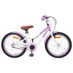 vidaXL Kinderfiets Met Zijwieltjes 18 Inch voor 5-7 jaar oud, Fietsen en Brommers, Fietsen | Racefietsen, Verzenden, Nieuw
