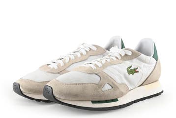 Lacoste Sneakers in maat 44 Wit, Kleding | Heren, Schoenen, Verzenden, Zo goed als nieuw, Sneakers, Wit