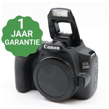 10% korting | Canon EOS 250D body | Tweedehands, Verzenden