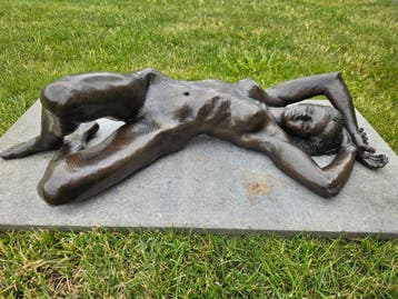 Bronzen kunstbeelden Duriez Irénée, Lothar, Desmarets enz..., Ophalen