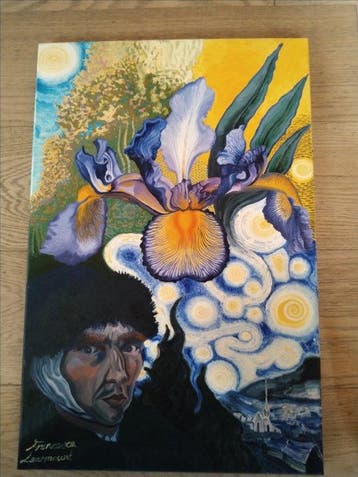 Francesca Learmount(XXI) - Eerbetoon aan van Gogh, Antiek en Kunst