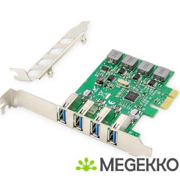 Digitus DS-30226 interfacekaart/-adapter USB 3.2 Gen 1 (3.1, Informatique & Logiciels, Verzenden