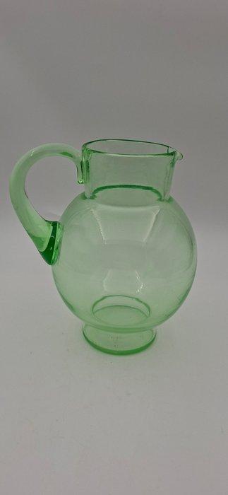 Glasfabriek Leerdam - A.D. Copier - Kan - Waterkan - Glas -, Antiek en Kunst