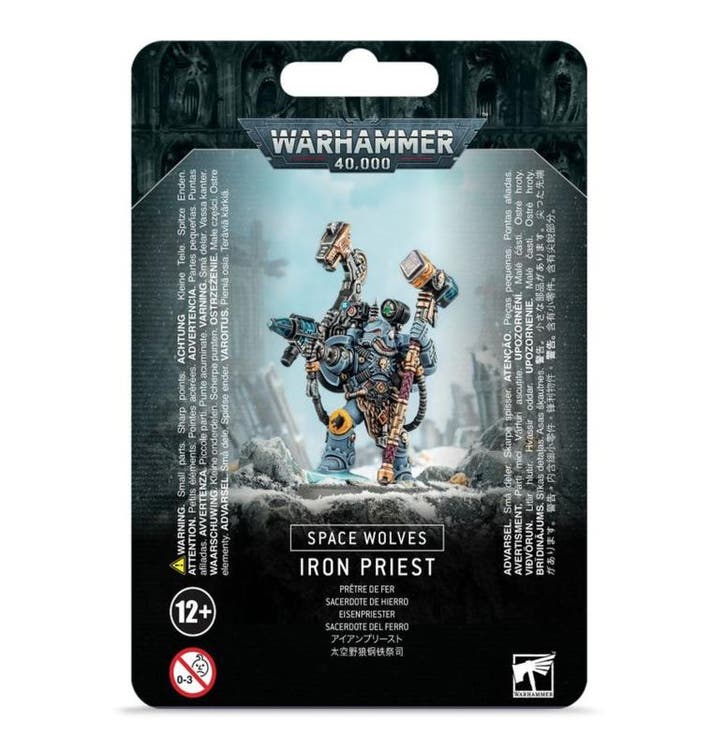 Space Wolves Iron Priest (Warhammer 40.000 nieuw), Hobby en Vrije tijd, Wargaming, Ophalen of Verzenden