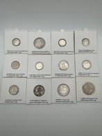 Wereld. Nice collection of coins and medals incl. silver and