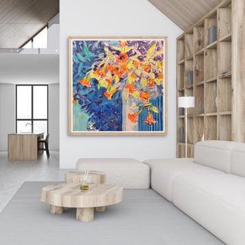 Brooksby - Angel Trumpets and the Blue Gate XL