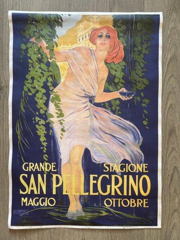 Leopoldo Metlicovitz - Grande Stagione San Pellegrino Maggio