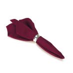 Servetten Maroon Rood 51x51cm - Treb SP, Verzenden, Overige typen