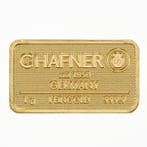 1 gram - Goud .999 - C. Hafner, Germany (Zonder, Postzegels en Munten