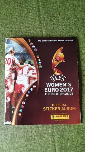 2017 Panini UEFA Womens Euro Édition originale - 1 Album, Nieuw